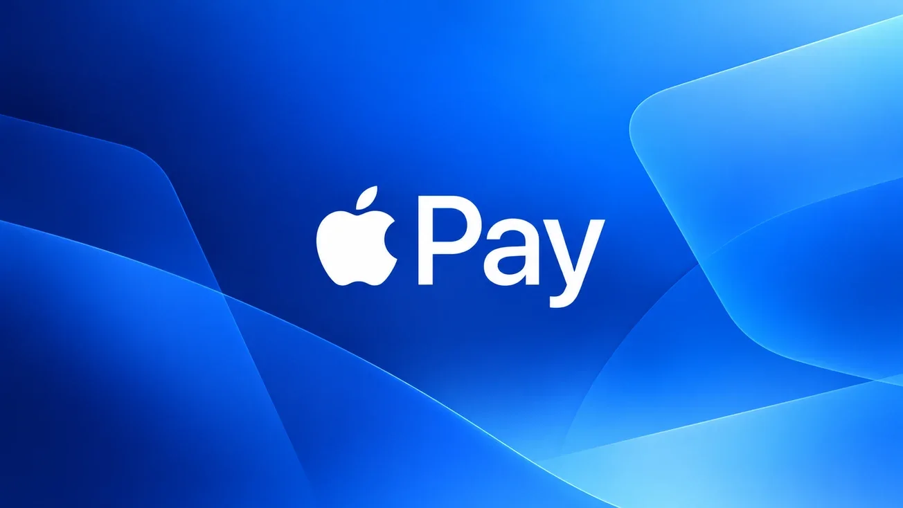 Logo Apple Pay blanc au centre, entouré de jetons de casino et d'une interface de jeux en ligne