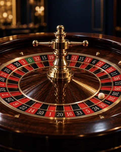 Illustration d’une roulette européenne